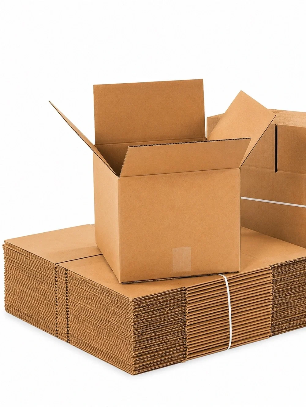 14 pcs Brown Corrugated Shipping Box for Home Office - Pack of 1